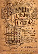 Bunnell Telegraphic and Electrical Company Catalog