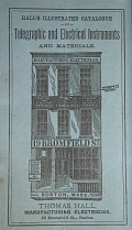 Thomas Hall Catalog, 1881
