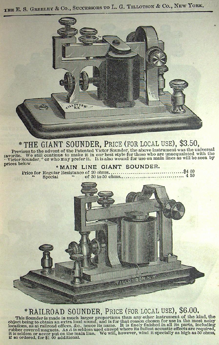 From: E.S. Greeley Catalog