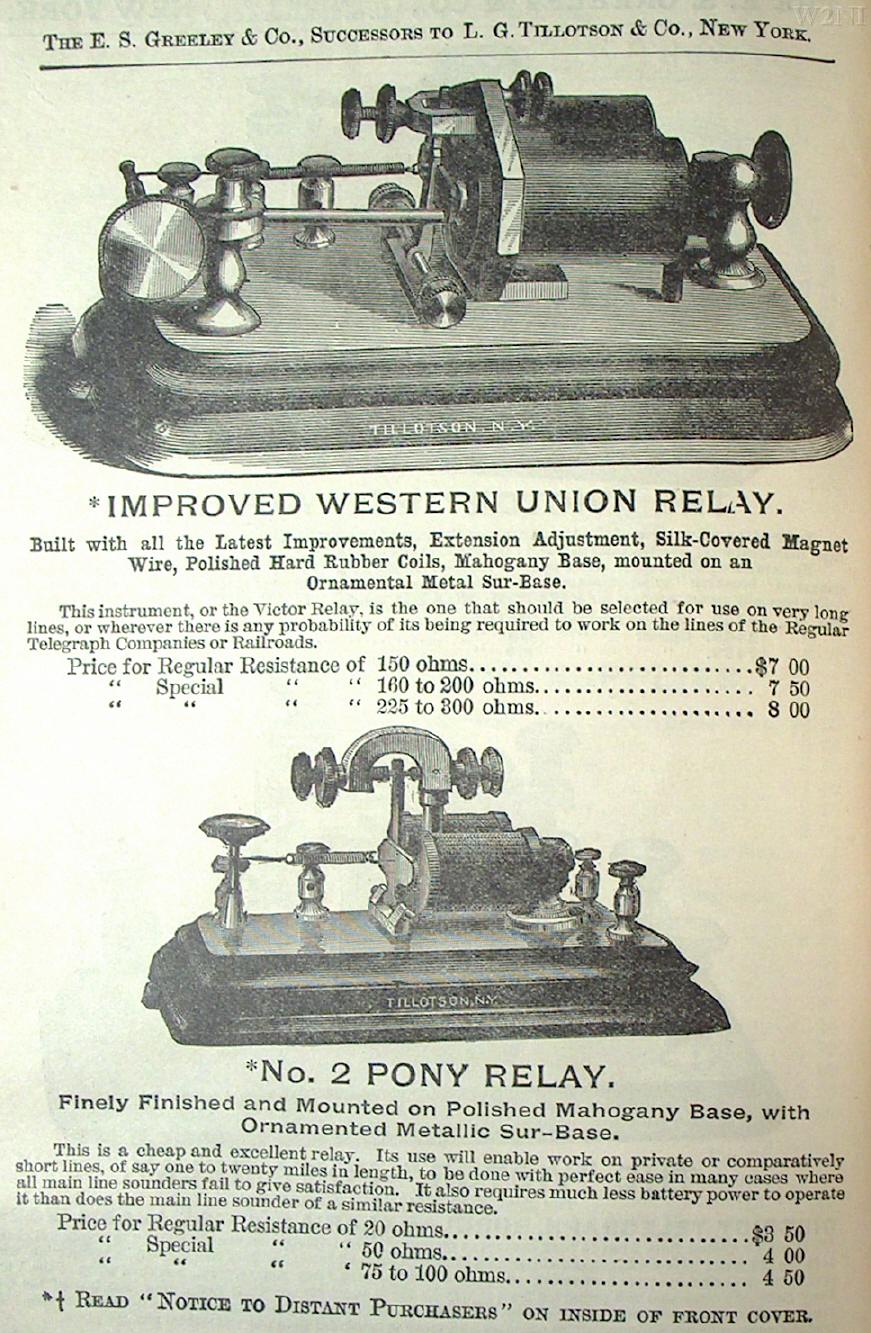 From: E.S. Greeley Catalog