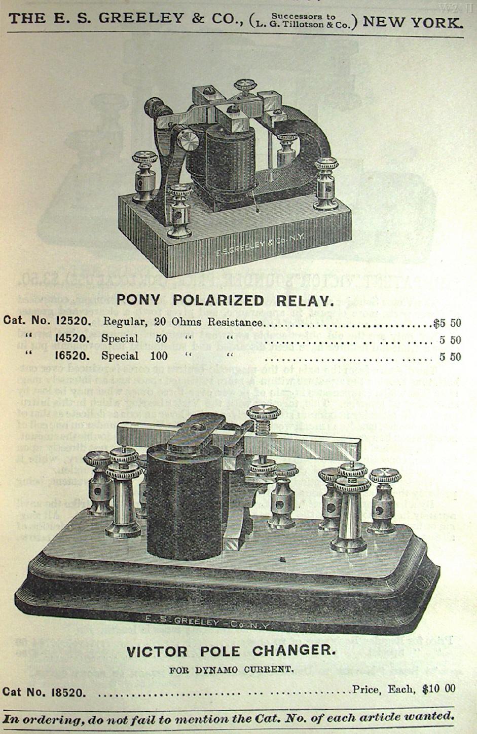 From: E.S. Greeley Catalog