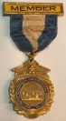 Ribbon worn by telegraphers at the
1925 Convention held in New York City